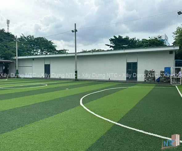 Thi công xây dựng mở rộng Trường THPT An Dương Vương - Thủ Đức, TP.HCM