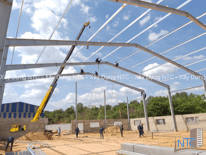 Báo giá xây dựng nhà xưởng Bến Cát trọn gói năm 2025