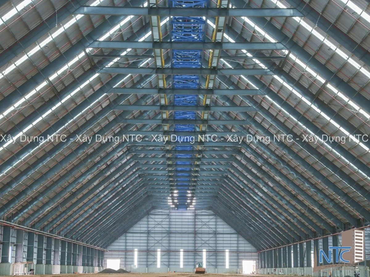 Cách chống thấm, chống dột cho nhà thép tiền chế mùa mưa