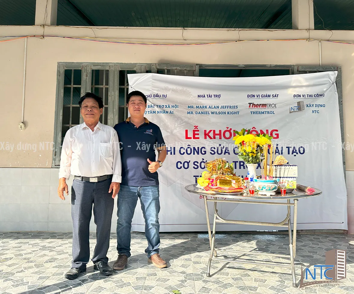 Cải tạo Cơ sở bảo trợ xã hội Từ Tâm Nhân Ái - Bắc Tân Uyên, Bình Dương. (Lần 2).