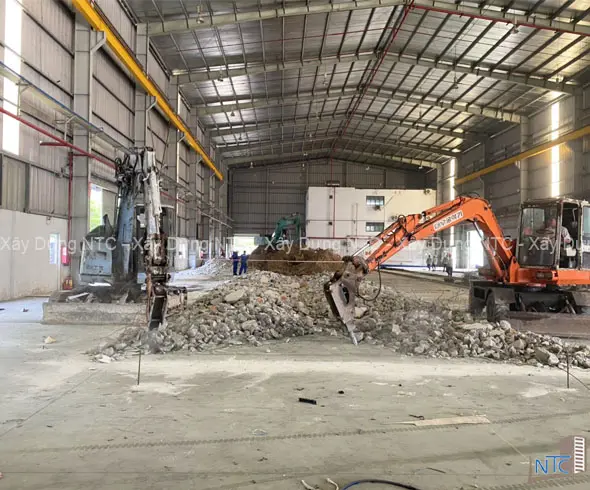 Cải tạo nhà xưởng An Giang