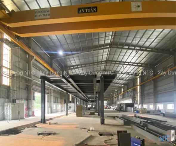 Cải tạo nhà xưởng Hậu Giang