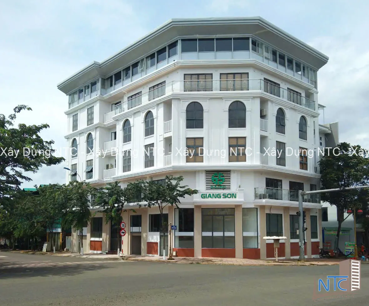 Thiết kế, cải tạo toà nhà văn phòng Giang Sơn tại Bình Phước.
