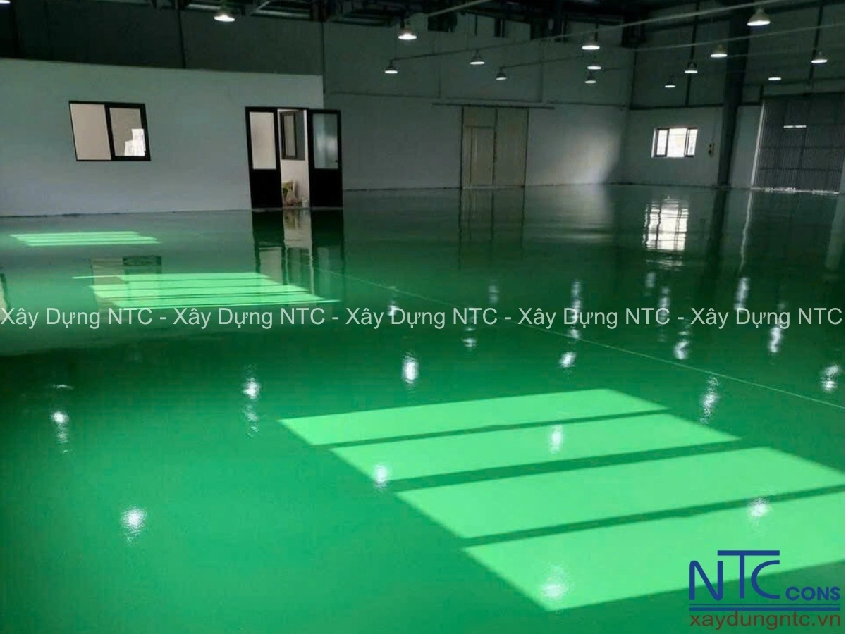 Sơn epoxy nhà xưởng 1000m2 chi phí bao nhiêu?