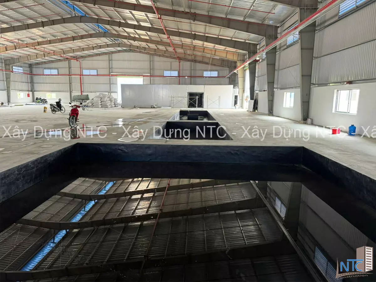 Xây dựng 12 cụm bể Công ty Smart Wood Việt Nam