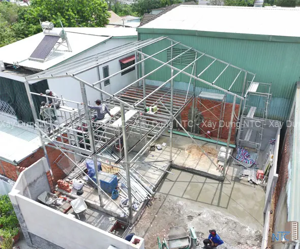 Xây dựng nhà thép tiền chế An Giang