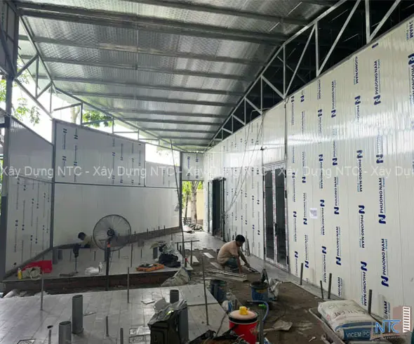 Xây dựng nhà thép tiền chế Vĩnh Long