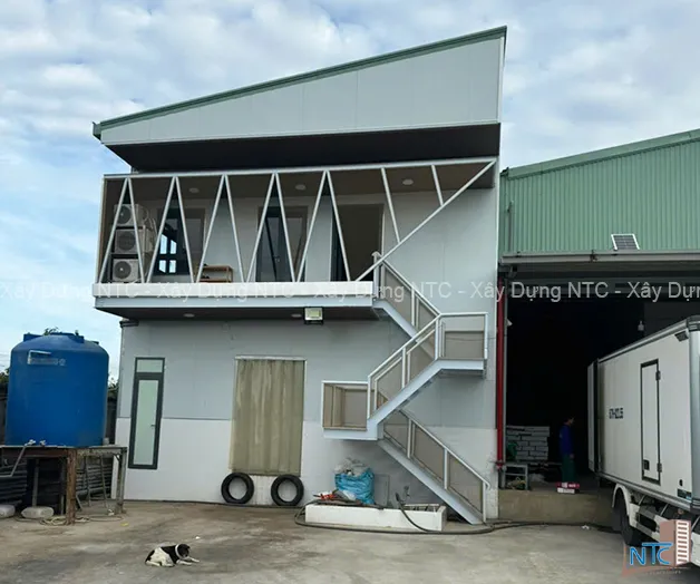 Xây dựng nhà xưởng sản xuất thủy sản - Công ty Ong Arch - Cai Lậy, Tiền Giang