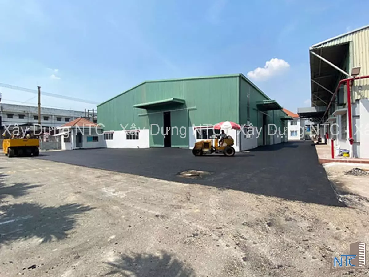 Xây dựng nhà xưởng Công ty Đại Thành Lộc