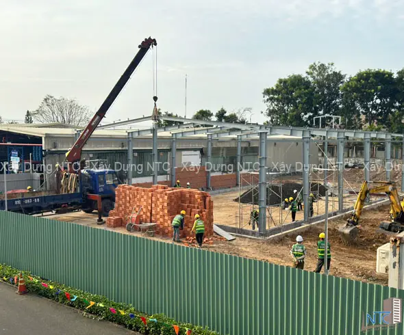 Xây dựng nhà xưởng Trà Vinh