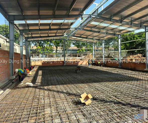 Xây dựng nhà xưởng Vĩnh Long