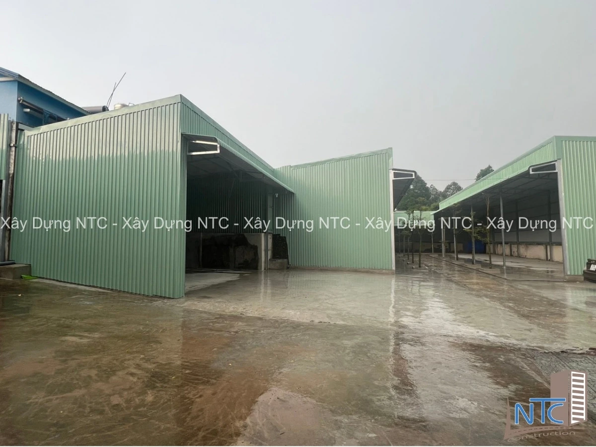 Xây nhà xưởng 1500m2 giá bao nhiêu?