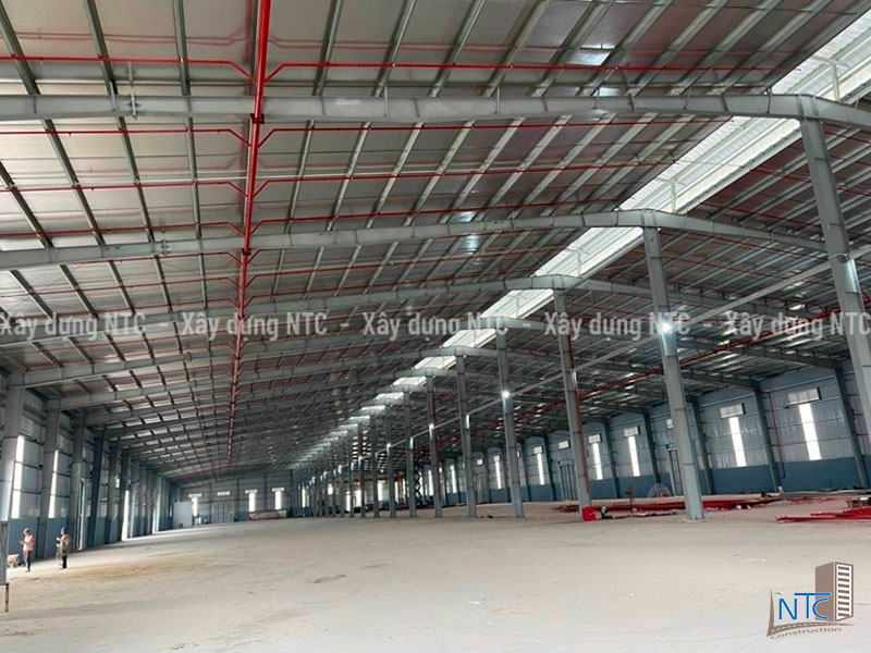 Quy trình xây dựng nhà xưởng Thuân An.