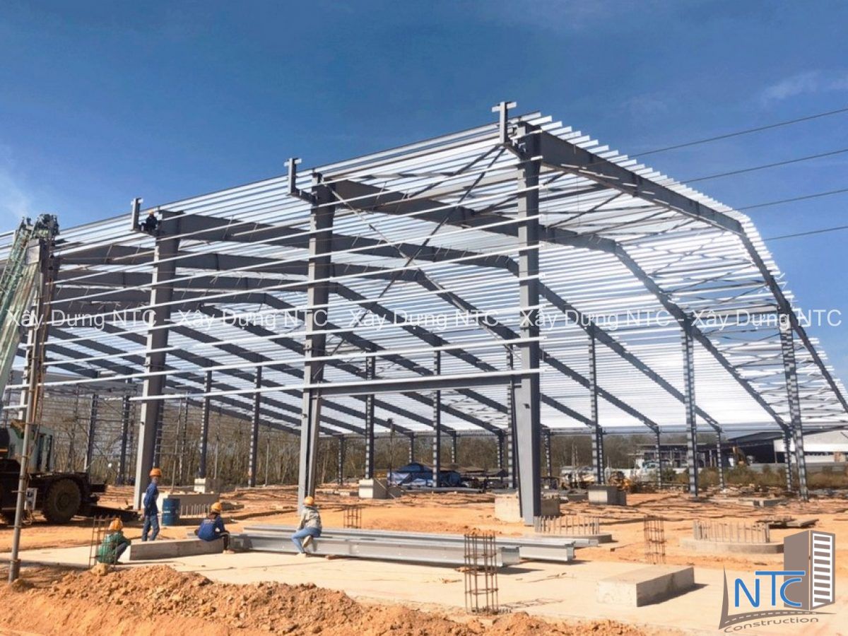 Báo giá dịch vụ xây dựng nhà thép tiền chế Bình Dương