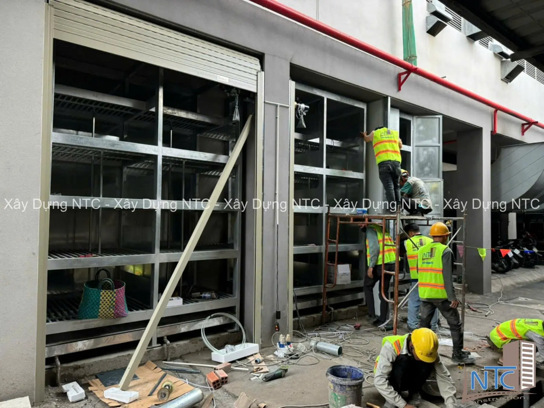 Các hạng mục cải tạo nhà xưởng tại Tây Ninh của Xây dựng NTC