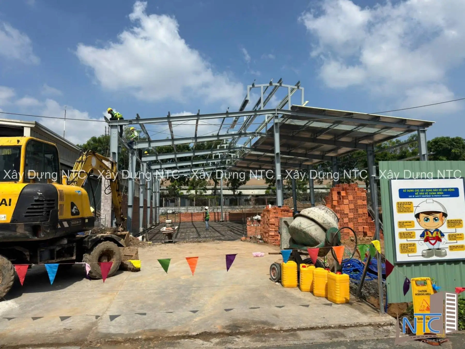 Các hạng mục chi phí khi xây nhà xưởng 700m2