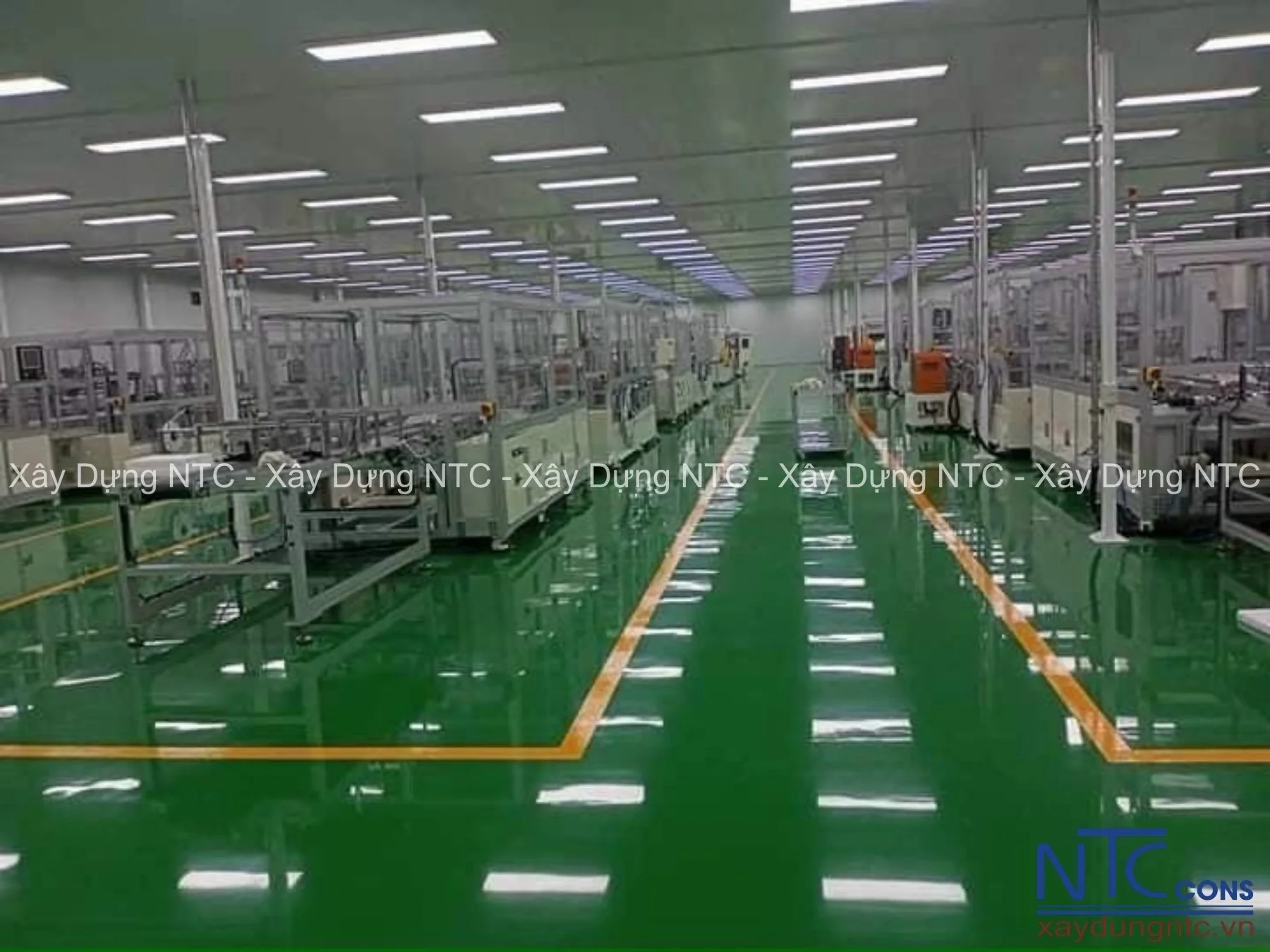 Các phương án sơn epoxy phù hợp cho nhà xưởng 1000m2