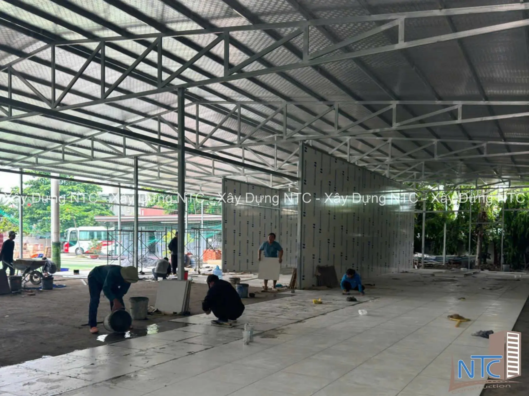 Các vật liệu chống nóng được sử dụng phổ biến cho nhà thép tiền chế