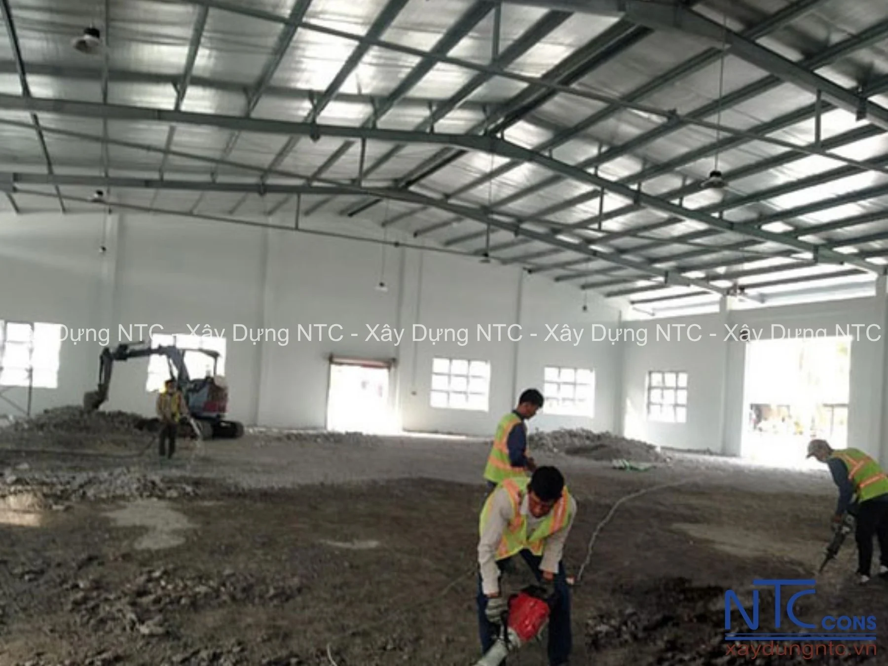 Các yếu tố ảnh hưởng đến chi phí nâng nền nhà xưởng 1000m2