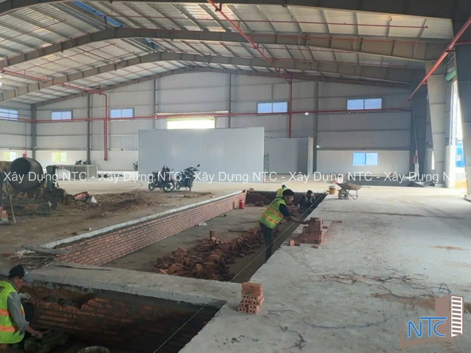 Các yếu tố ảnh hưởng đến chi phí nâng nền nhà xưởng 500m2
