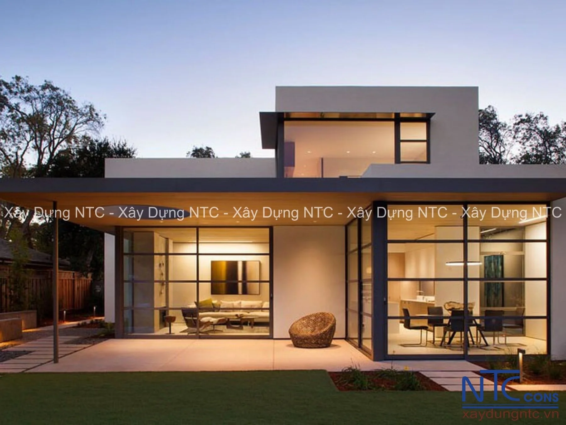 Cách dự toán chi phí xây nhà thép tiền chế 100m2 2 phòng ngủ