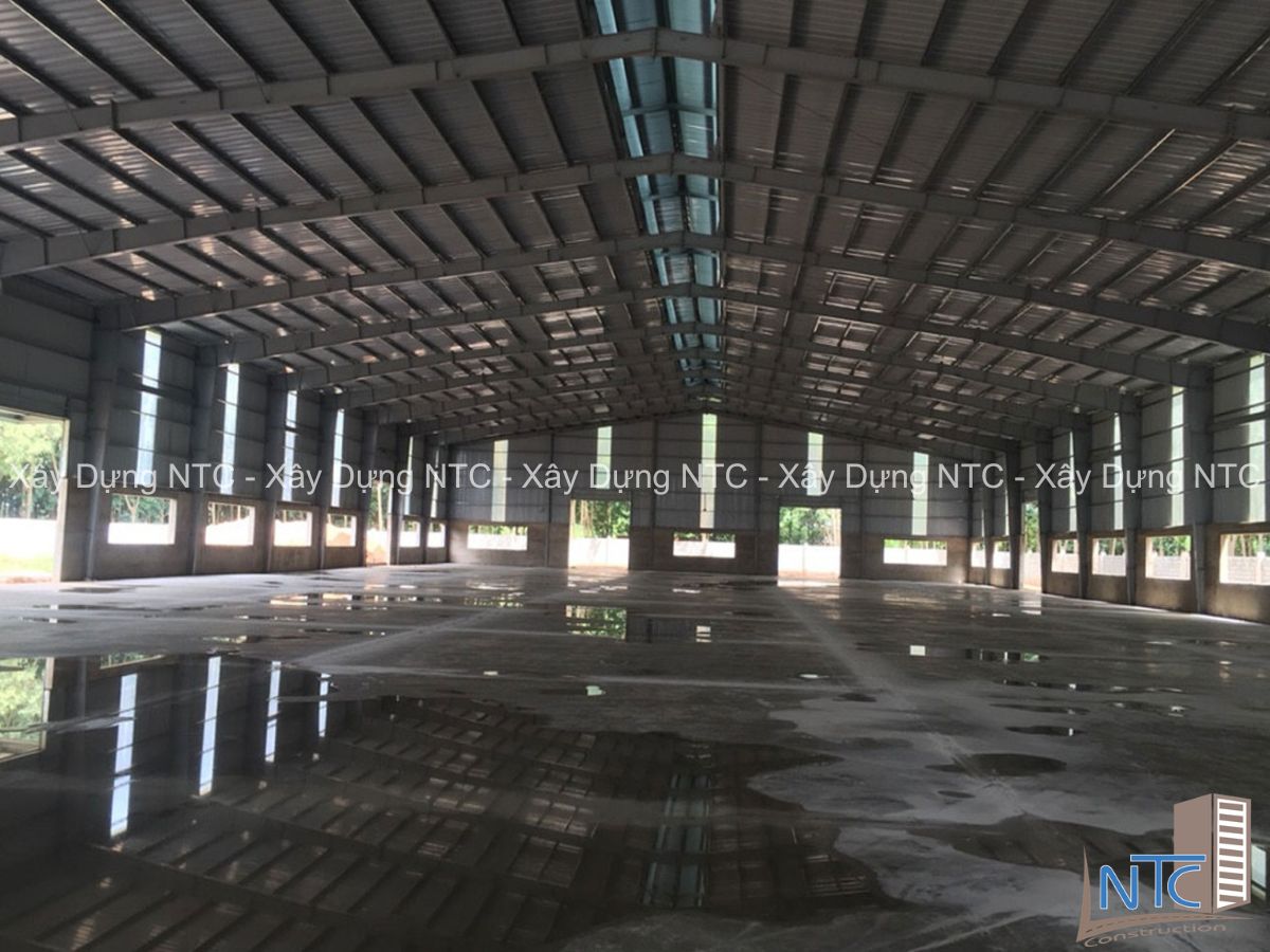 Chi phí xây dựng nhà xưởng tại Long An