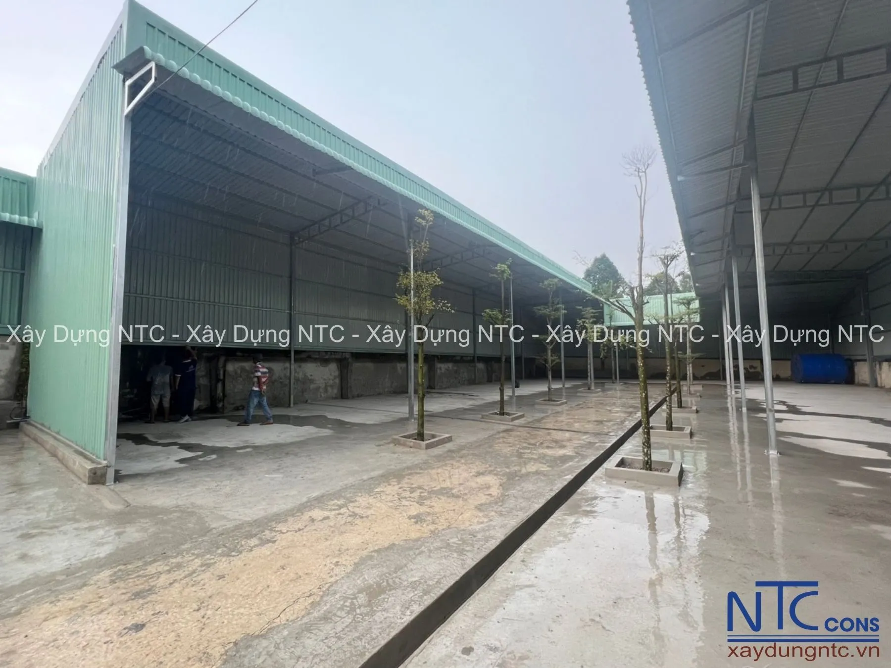 Chi phí xây kho xưởng chứa hàng thường gồm những hạng mục nào?