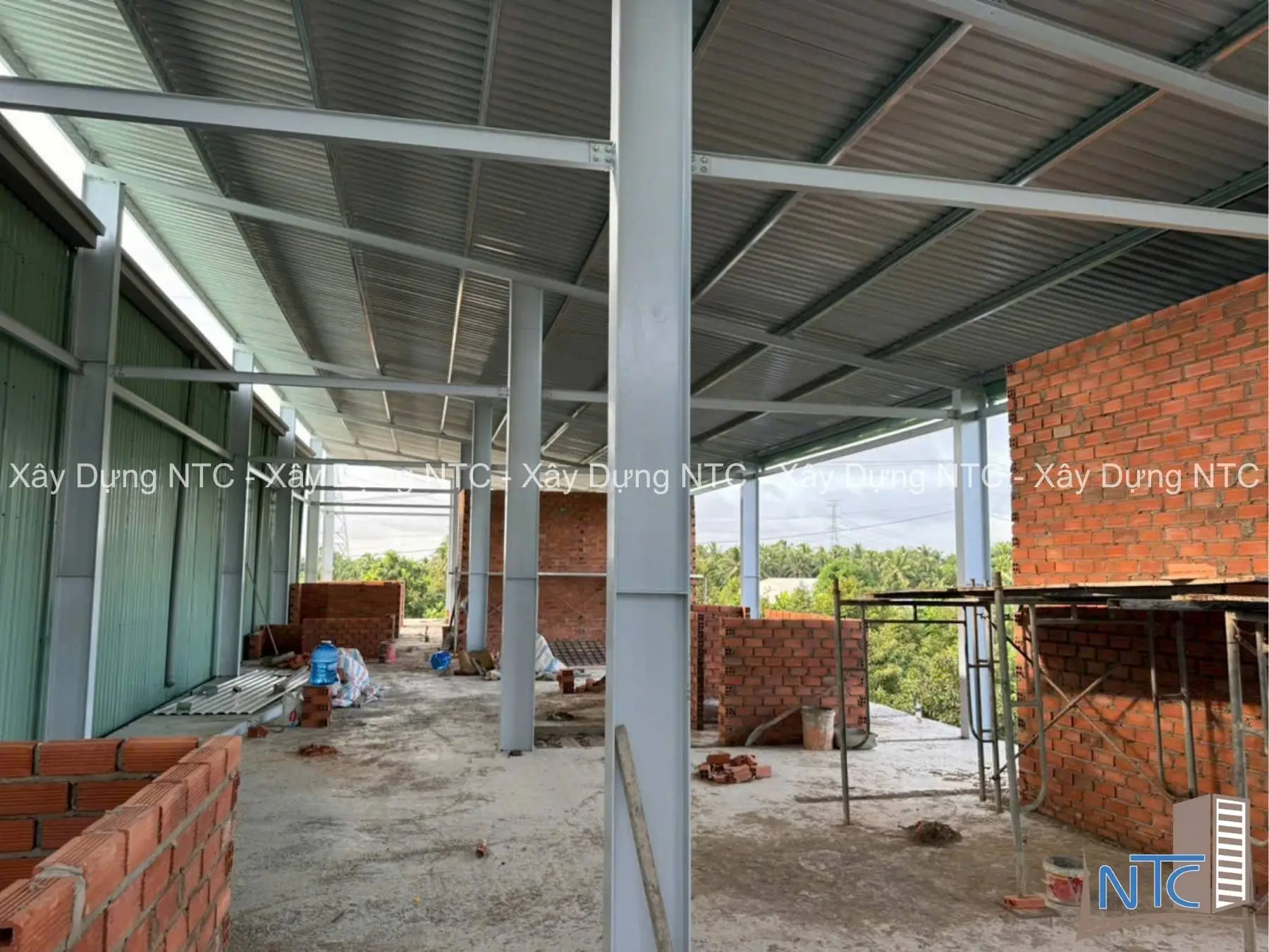 Chi phí xây nhà xưởng 1000m2 gồm những hạng mục nào?