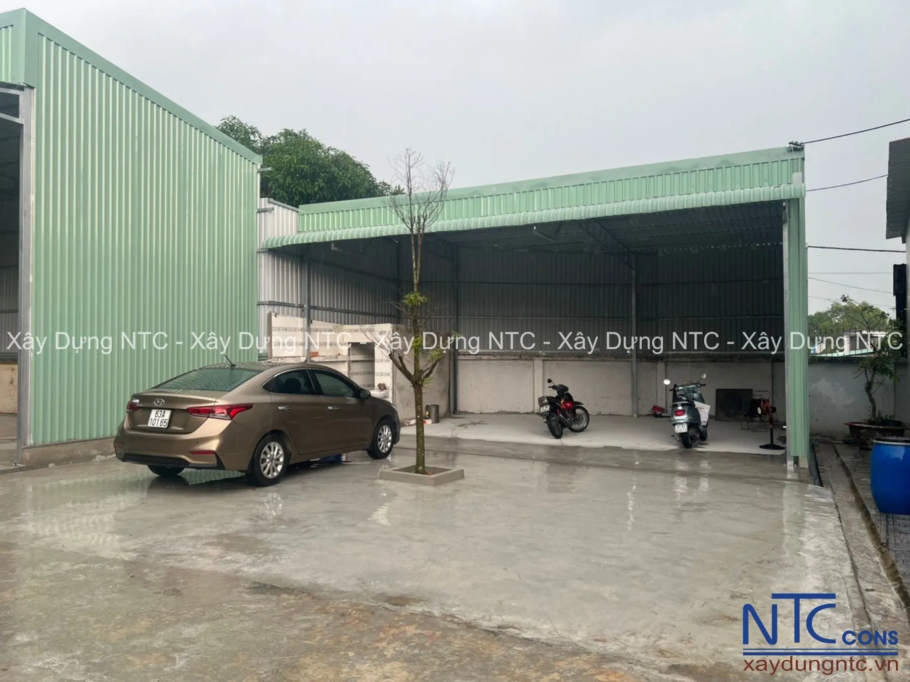 Chi phí xây nhà xưởng kết cấu thép mái tôn gồm những hạng mục nào?
