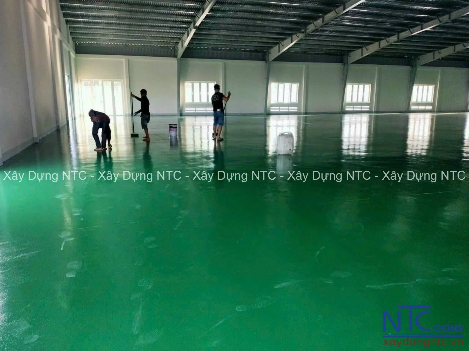 Giới thiệu dịch vụ thi công sơn Epoxy