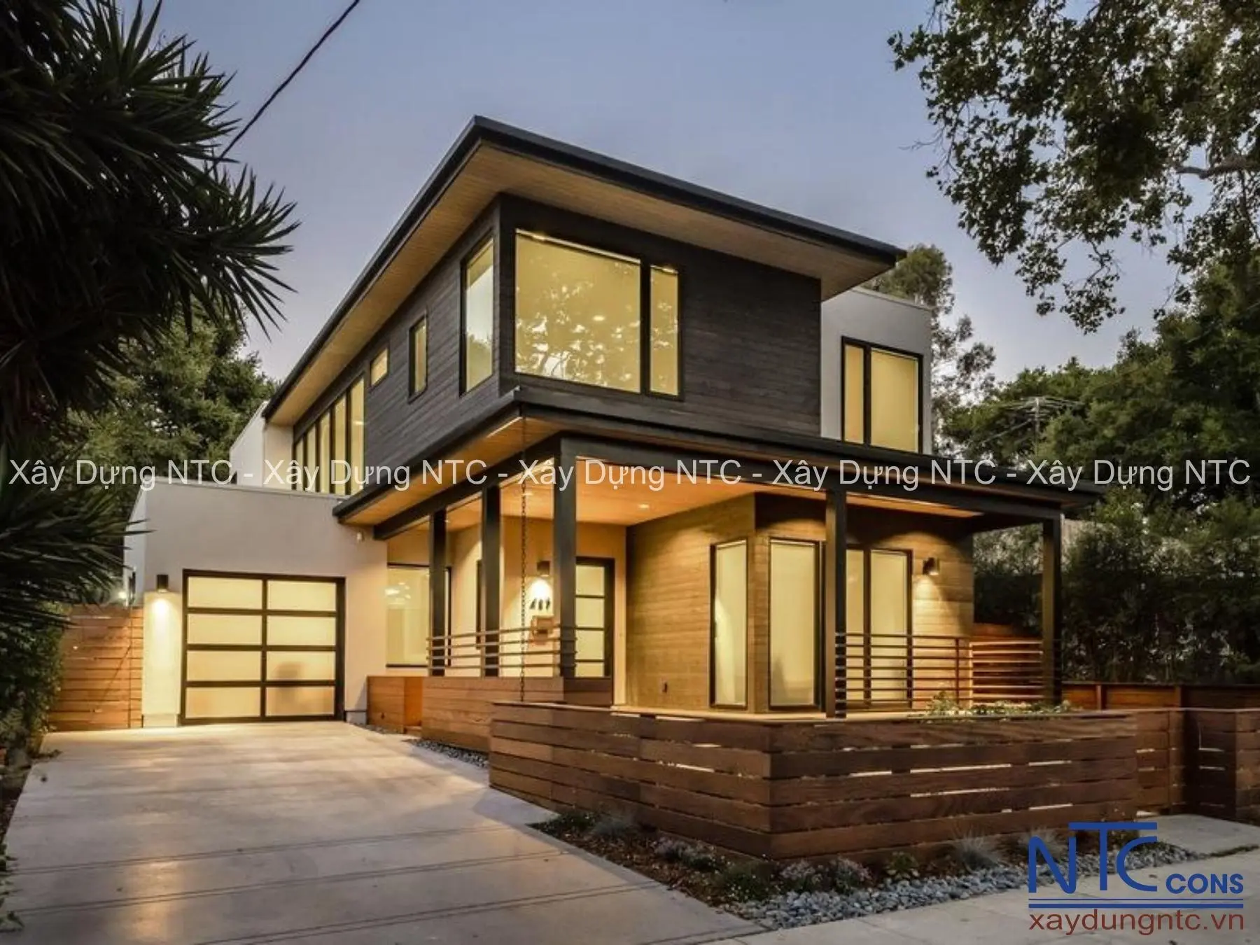 Gợi ý bố trí công năng nhà thép tiền chế 100m2 2 phòng ngủ