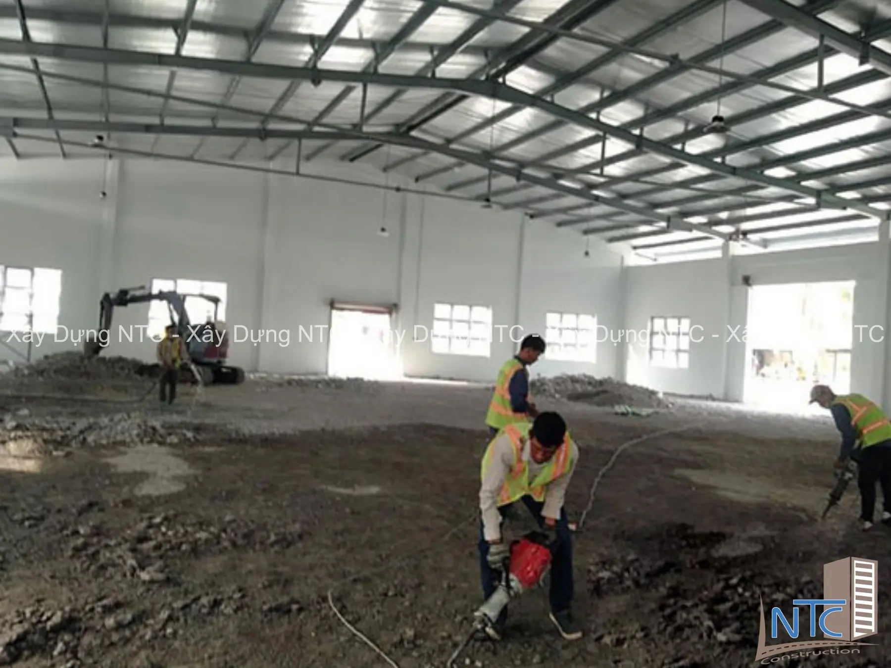 Những hạng mục cải tạo nhà xưởng 300m2 phổ biến