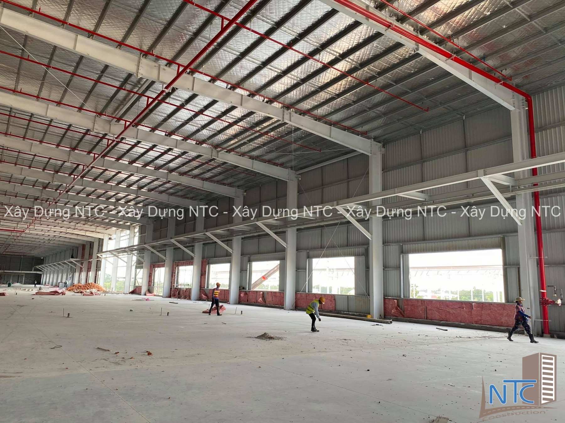 Những lưu ý khi chống thấm nhà thép tiền chế vào mùa mưa