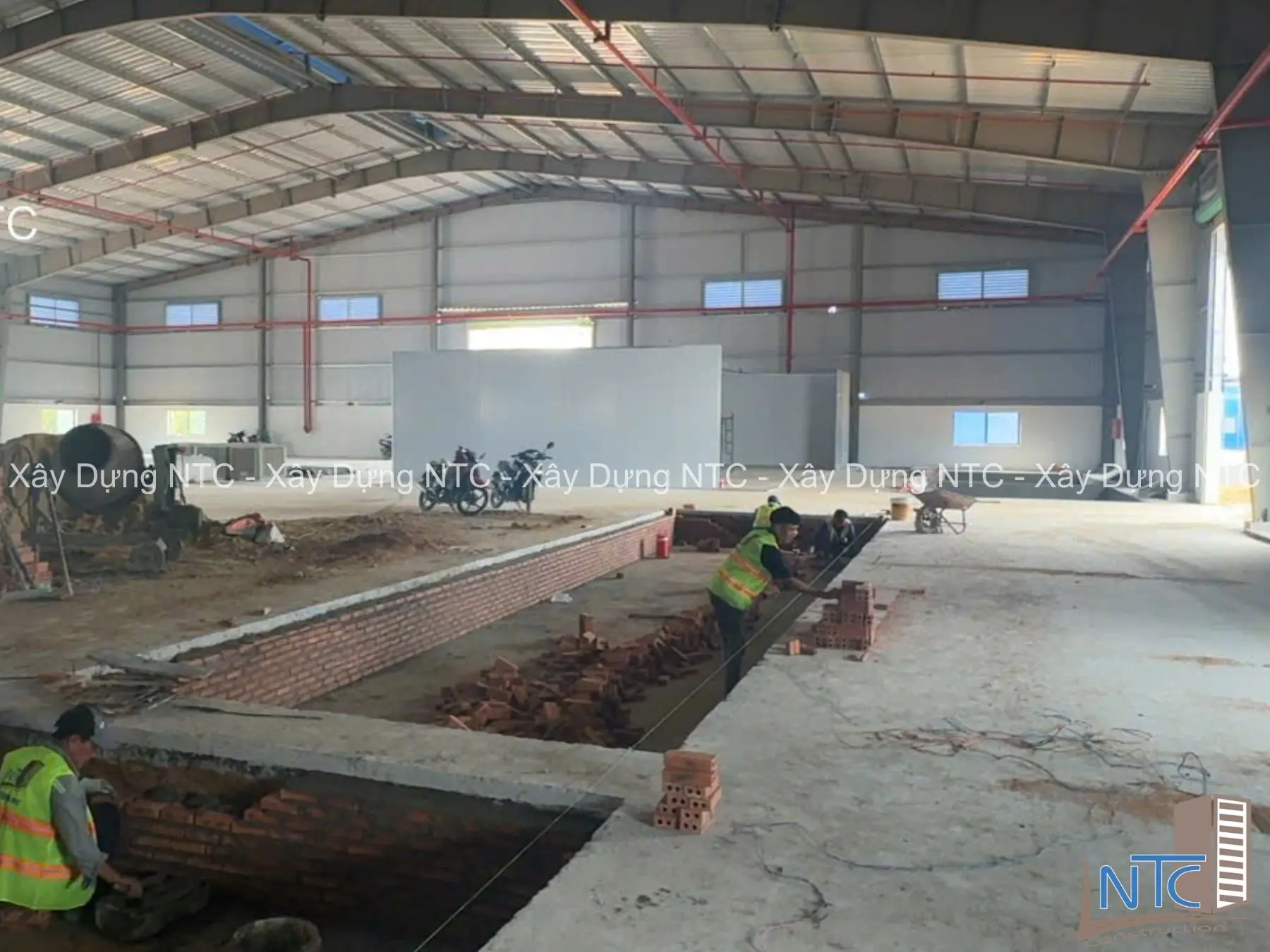 Quy trình cải tạo nhà xưởng Tiền Giang chuyên nghiệp tại Xây Dựng NTC