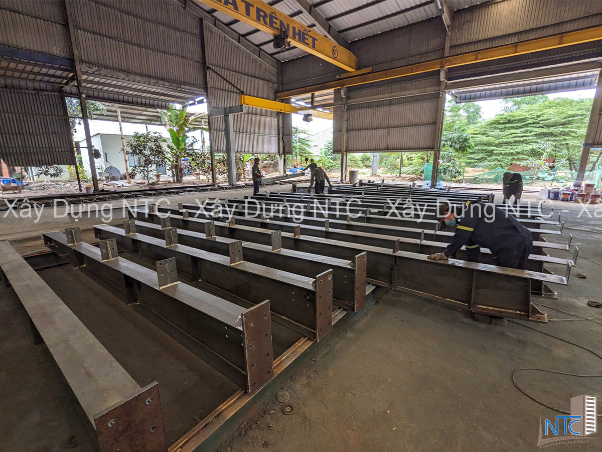 Quy trình gia công cơ khí tại Bình Phước của Xây Dựng NTC