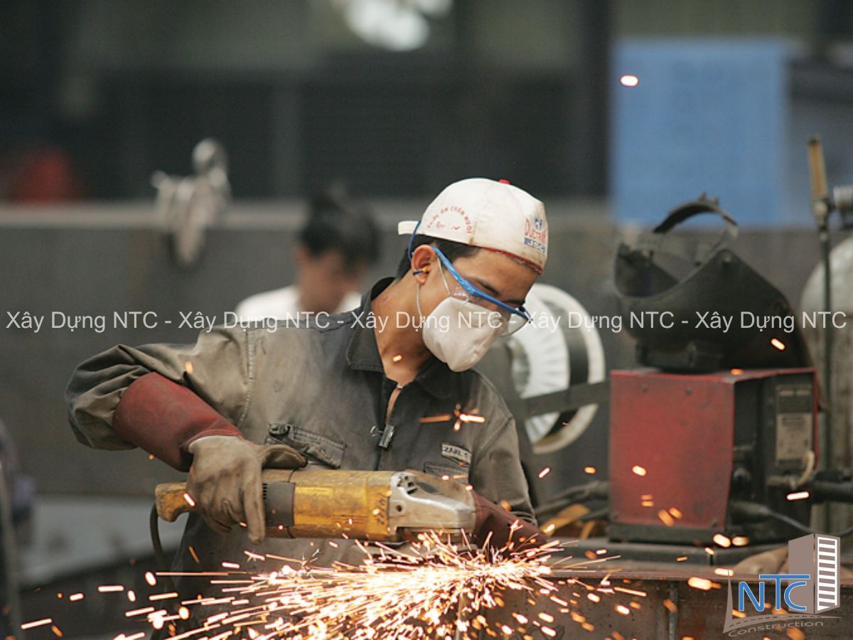 Quy trình gia công cơ khí tại Bình Phước của Xây Dựng NTC