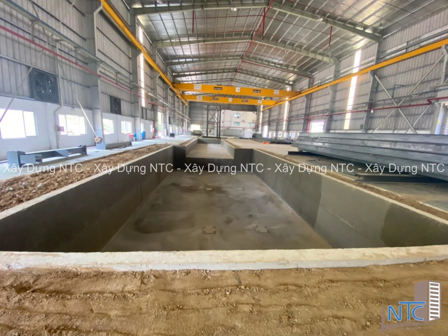 Quy trình thi công cải tạo nhà xưởng Đồng Nai của Xây Dựng NTC