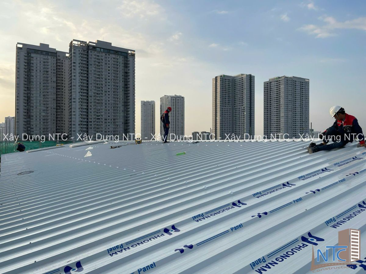 Quy trình thi công lắp dựng tấm panel tại Đồng Nai