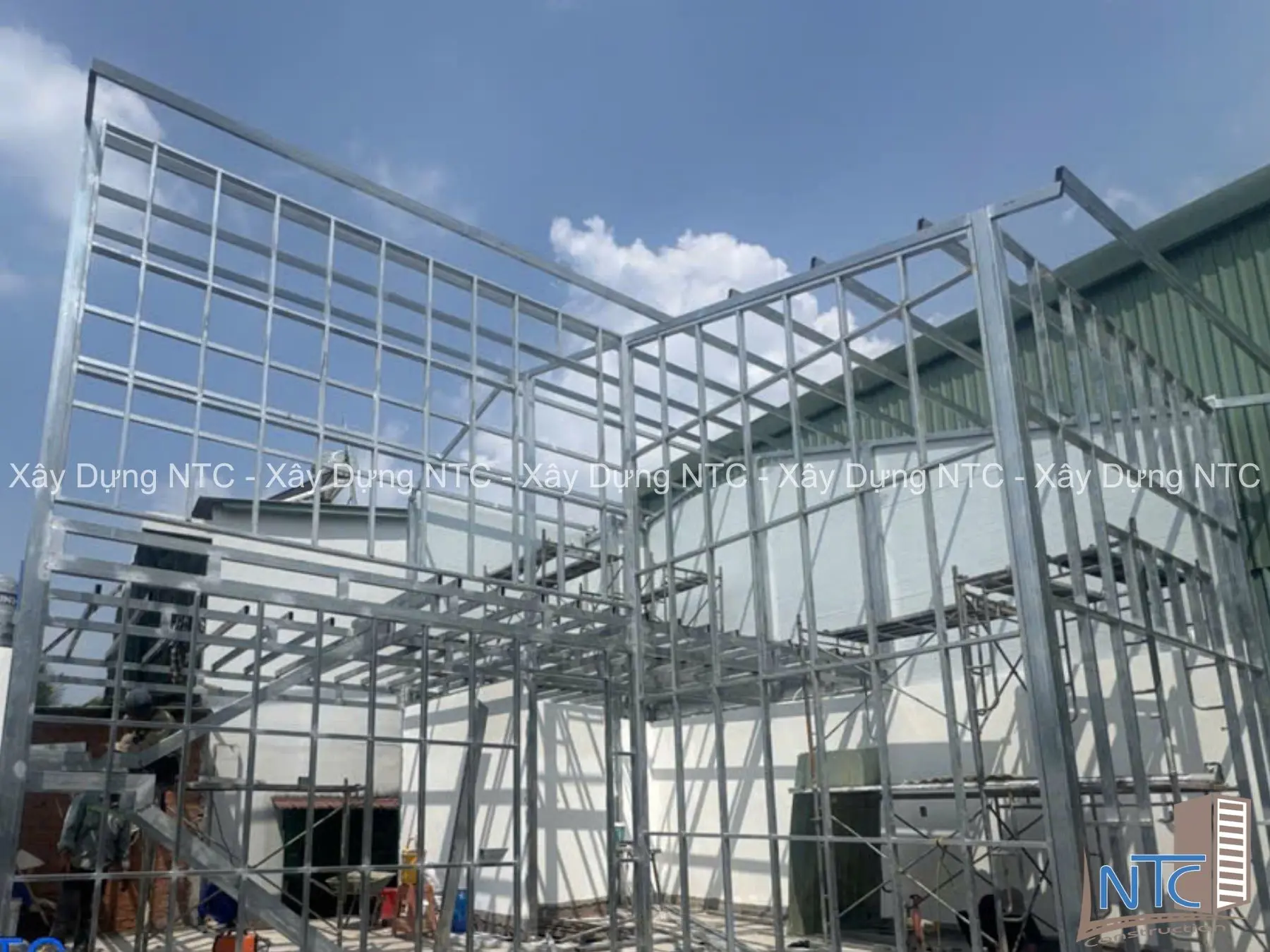 Quy trình thi công nhà thép tiền chế chuyên nghiệp tại Sóc Trăng của Xây Dựng NTC