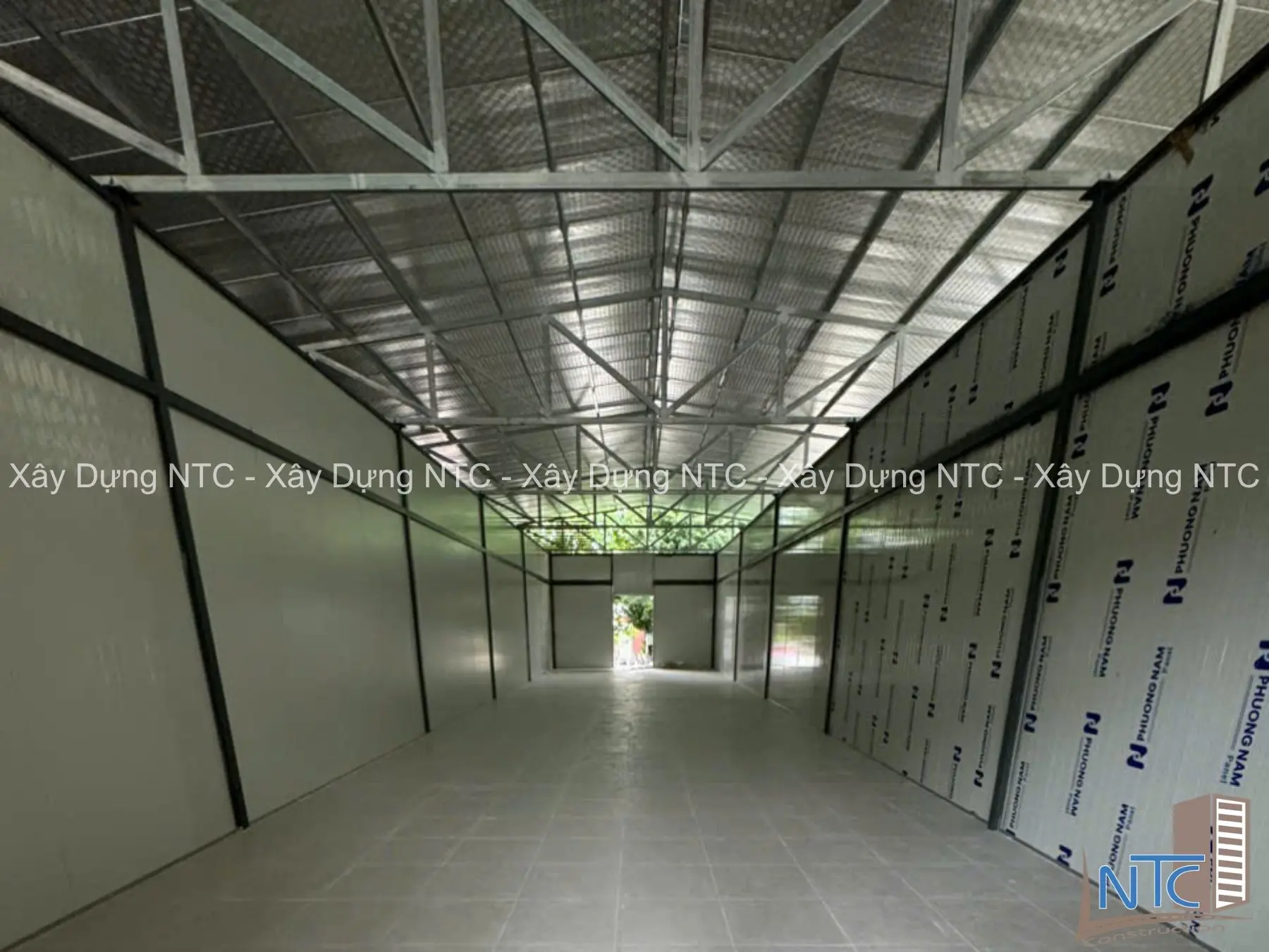 Quy trình thi công nhà thép tiền chế tại Kiên Giang của Xây Dựng NTC