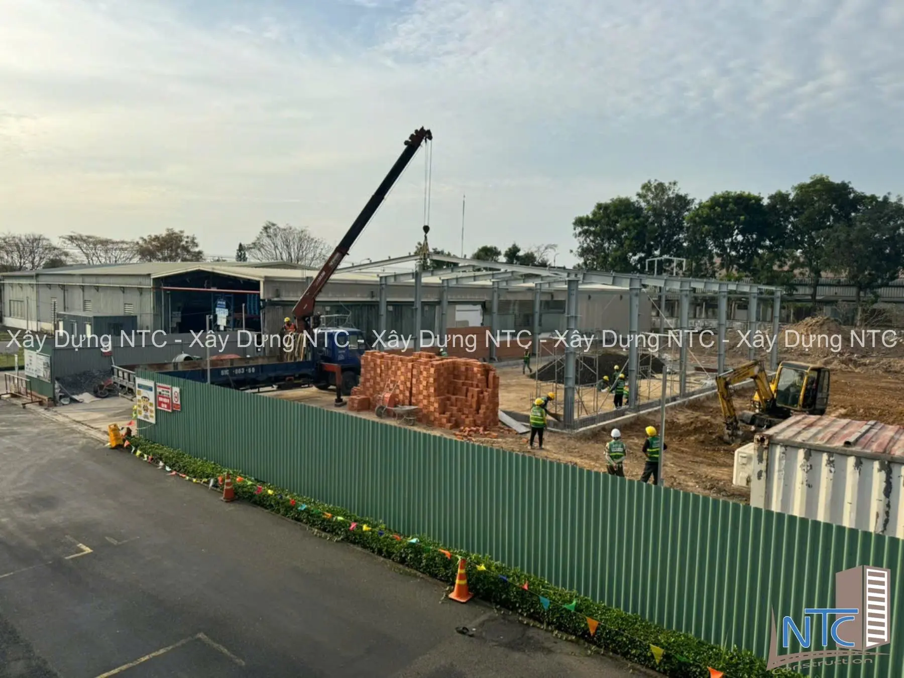 Quy trình triển khai xây dựng nhà xưởng chuyên nghiệp tại Sóc Trăng của Xây Dựng NTC