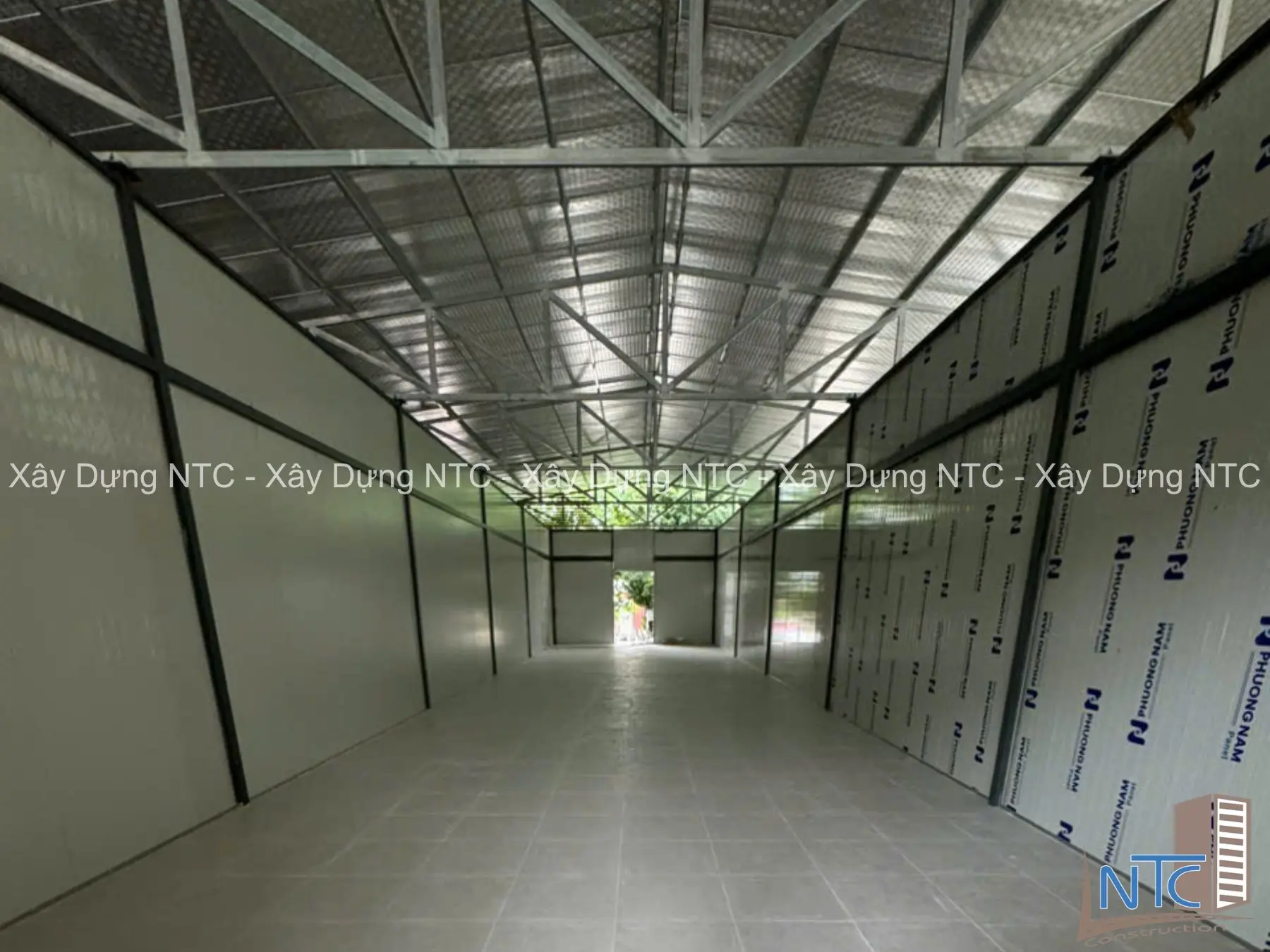 Quy trình xây dựng nhà thép tiền chế tại Bến Tre của Xây Dựng NTC