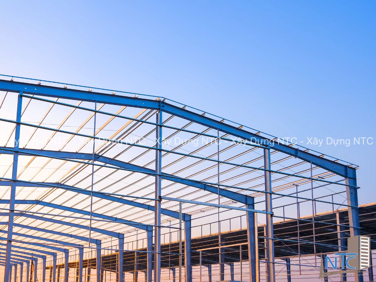 Quy trình xây dựng nhà thép tiền chế tại Tây Ninh của Xây Dựng NTC