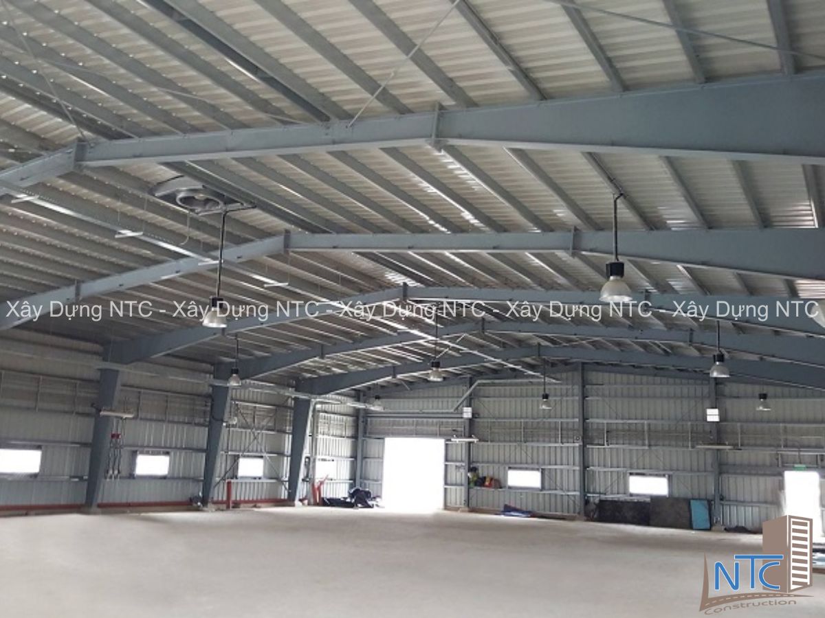 Quy trình xây dựng nhà xưởng tại Bình Phước của Xây Dựng NTC