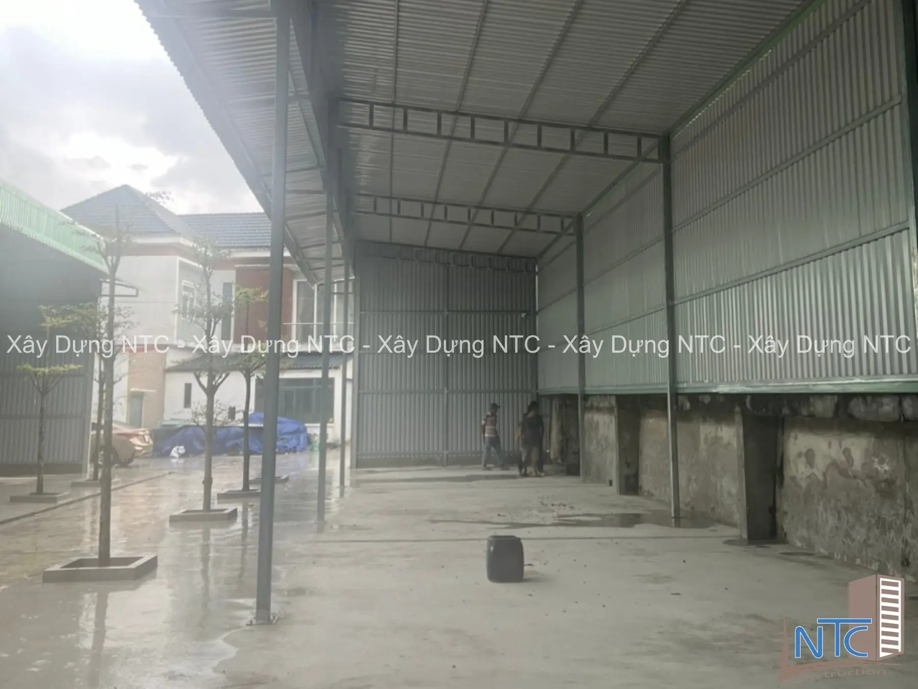 Quy trình xây dựng nhà xưởng tại Kiên Giang của Xây Dựng NTC