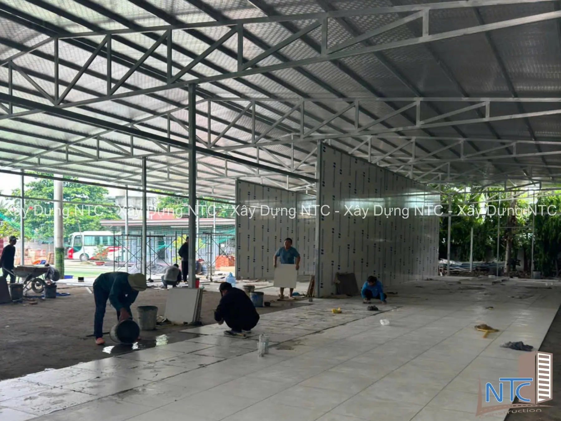 Tổng quan về nhà thép tiền chế 200m2