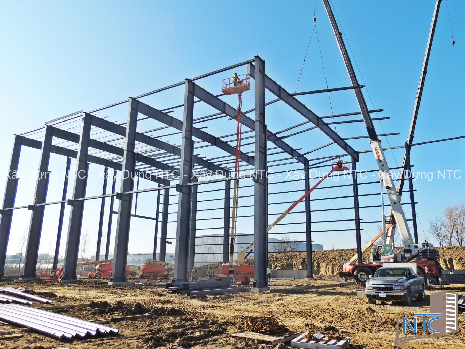 Ưu điểm khi chọn dịch vụ xây dựng nhà thép tiền chế tại Bình Phước của Xây dựng NTC
