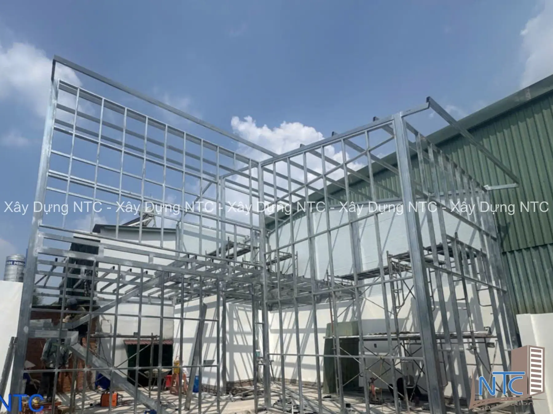 Xây dựng NTC - Đơn vị xây dựng nhà thép tiền chế uy tín, chi phí tối ưu